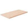 vidaXL Policov&aacute; deska 40x20x1,5 cm masivn&iacute; dubov&eacute; dřevo bez &uacute;prav
