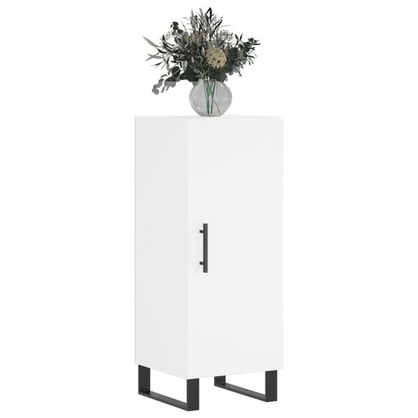 vidaXL Příborník bílý 34,5 x 34 x 90 cm kompozitní dřevo