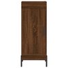 vidaXL Skř&iacute;ň highboard hněd&yacute; dub 34,5 x 34 x 180 cm kompozitn&iacute; dřevo