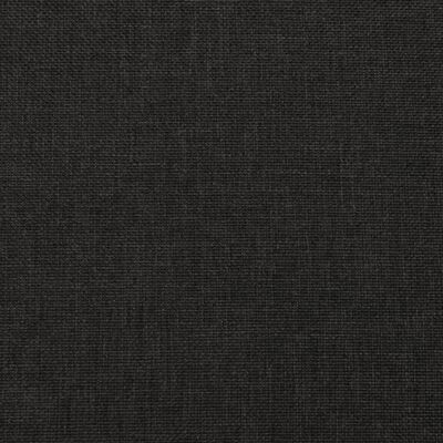 vidaXL Podnožka černá 78 x 56 x 32 cm textil