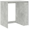 vidaXL Skř&iacute;ň na pračku betonově &scaron;ed&aacute; 87 x 60 x 89 cm Kompozitn&iacute; dřevo