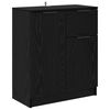 vidaXL Serv&iacute;rovac&iacute; skř&iacute;ň Čern&yacute; dub 60 x 30 x 70 cm Kompozitn&iacute; dřevo