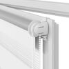 vidaXL Zebrov&aacute; roleta 100,9 x 175 cm &Scaron;&iacute;řka l&aacute;tky 96,7 cm b&iacute;l&aacute;