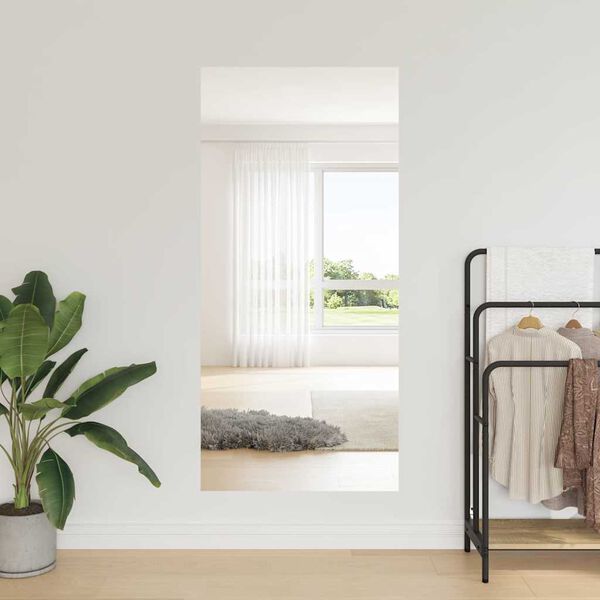 vidaXL Samolepic&iacute; zrcadlov&aacute; f&oacute;lie 2 pcs Stř&iacute;brn&aacute; PET