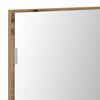 vidaXL Zrcadlo N&aacute;stěnn&yacute; dub artisan 80 x 37 cm Sklo a inžen&yacute;rsk&eacute; dřevo