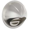 vidaXL Kryty vzduchov&yacute;ch ventil&aacute;torů 8 ks Stř&iacute;brn&aacute; 80 mm Nerezov&aacute; ocel