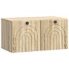 vidaXL N&aacute;stěnn&aacute; TV skř&iacute;ň Dub sonoma 59,5 x 31 x 30 cm Kompozitn&iacute; dřevo