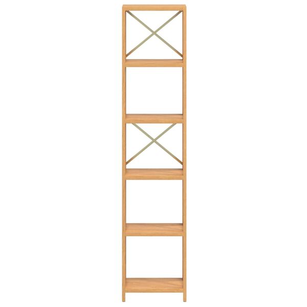 vidaXL 6patrov&yacute; reg&aacute;l 40 x 30 x 181 cm masivn&iacute; dubov&eacute; dřevo