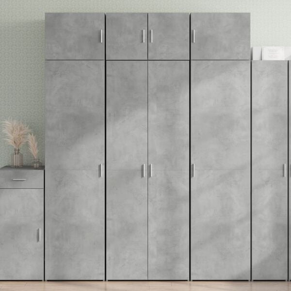 vidaXL Skříň highboard betonově šedá 70x42,5x185 cm kompozitní dřevo