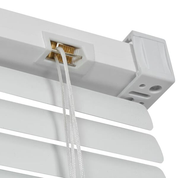 vidaXL Okenní žaluzie hliník 120x130 cm bílá