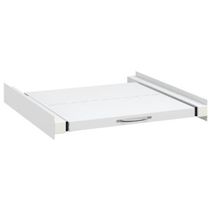 vidaXL Stohovac&iacute; mezikus pro pračku s v&yacute;suvnou polic&iacute;