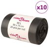 vidaXL Pytle na odpadky 250 ks čern&eacute; 60 l
