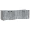 vidaXL N&aacute;stěnn&aacute; TV skř&iacute;ň &Scaron;ed&aacute; sonoma 98 x 31 x 30 cm Kompozitn&iacute; dřevo