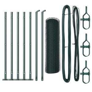 vidaXL Plotov&yacute; sloupek. Zelen&aacute;