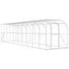 vidaXL Kurn&iacute;k proti zdi Stř&iacute;brn&aacute; 600 x 150 x 215 cm Pozinkovan&aacute; ocel