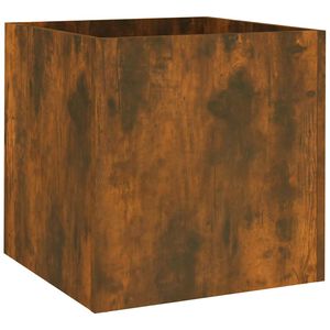vidaXL Truhl&iacute;k kouřov&yacute; dub 40 x 40 x 40 cm kompozitn&iacute; dřevo