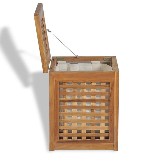 vidaXL Sada ko&scaron;ů na pr&aacute;dlo, 3 ks, teak