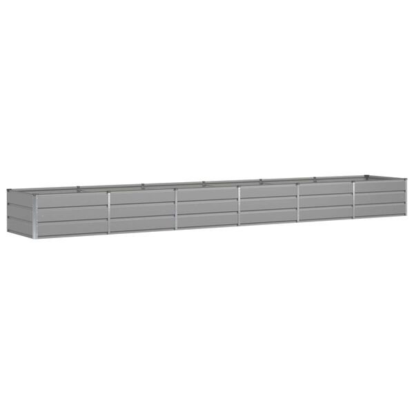 vidaXL Truhl&iacute;k Světle &scaron;ed&aacute; 480 x 80 x 45 cm Ocel