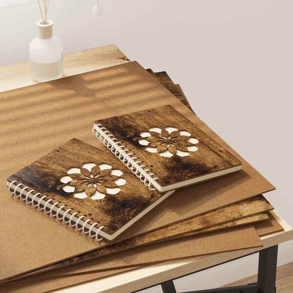 vidaXL Dekoračn&iacute; panely 50 pcs Kouřov&yacute; dub 40 x 60 x 0,27 cm