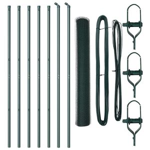 vidaXL Plotov&yacute; sloupek. Zelen&aacute;