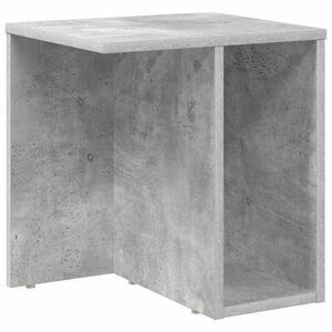 vidaXL Odkl&aacute;dac&iacute; stolek Betonově &scaron;ed&aacute; 37 x 32 x 40 cm Kompozitn&iacute; dřevo