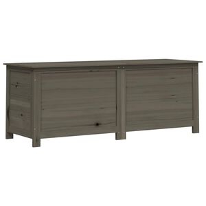 vidaXL Zahradn&iacute; box na podu&scaron;ky antracitov&yacute; 150x50x56 cm masivn&iacute; jedle