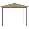 vidaXL Altán 3 x 3 x 2,6 m taupe 160 g/m²