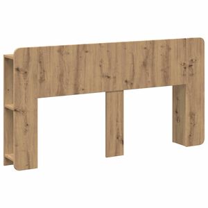 vidaXL Čelo postele se skř&iacute;ňkou Dub artisan 160 cm Kompozitn&iacute; dřevo