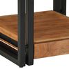 vidaXL Nočn&iacute; skř&iacute;ňka se z&aacute;suvkou 2 pcs Hněd&aacute; 40 x 40 x 50 cm