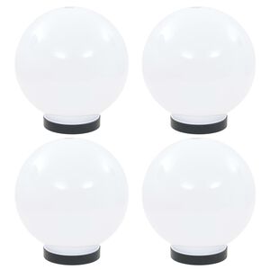 vidaXL Kulovit&eacute; LED lampy 4 ks koule 20 cm PMMA
