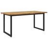 vidaXL Čtvercov&yacute; j&iacute;deln&iacute; stůl 160 x 70 x 75 cm Masivn&iacute; ak&aacute;tov&eacute; dřevo