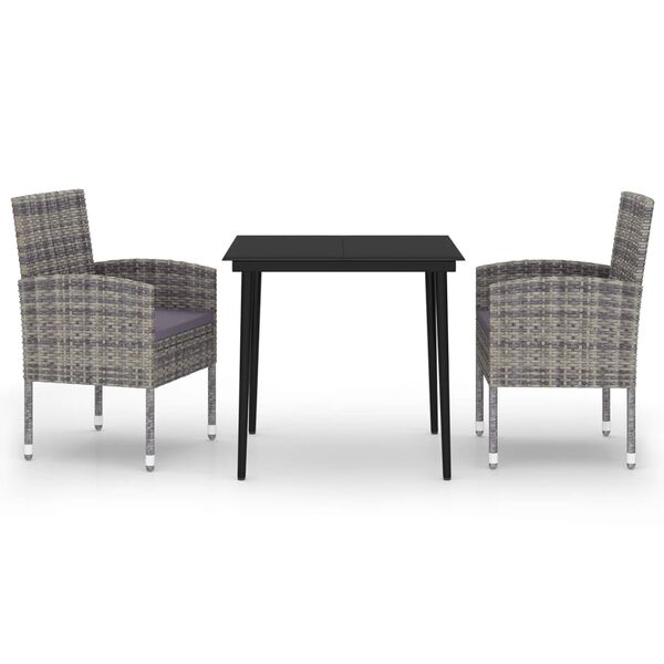 vidaXL 3d&iacute;ln&yacute; zahradn&iacute; j&iacute;deln&iacute; set antracitov&yacute;