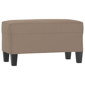 vidaXL Lavice taupe 70 x 35 x 41 cm tkanina z mikrovlákna