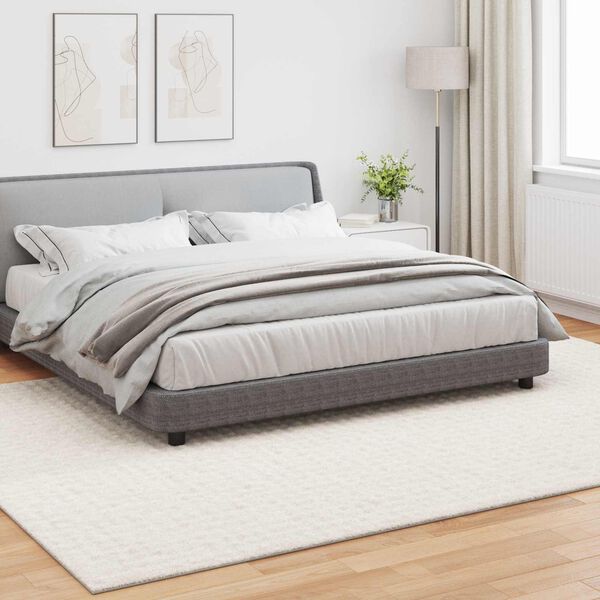 vidaXL Kusov&eacute; koberce Obd&eacute;ln&iacute;kov&yacute; Kr&eacute;mov&aacute; 280 x 200 cm