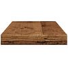 vidaXL N&aacute;stěnn&eacute; police 4 ks old wood 40 x 20 x 1,5 cm kompozitn&iacute; dřevo