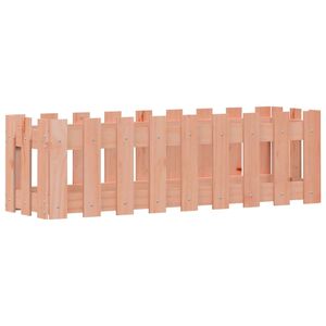 vidaXL Vyv&yacute;&scaron;en&yacute; z&aacute;hon plotov&yacute; design 100x30x30 cm masivn&iacute; douglaska