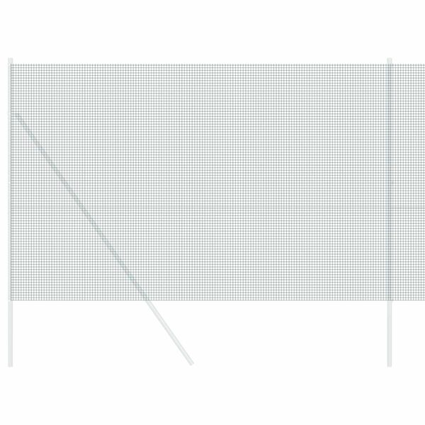 vidaXL Svařovan&yacute; dr&aacute;těn&yacute; plot Zelen&aacute; 1.5 x 10 m