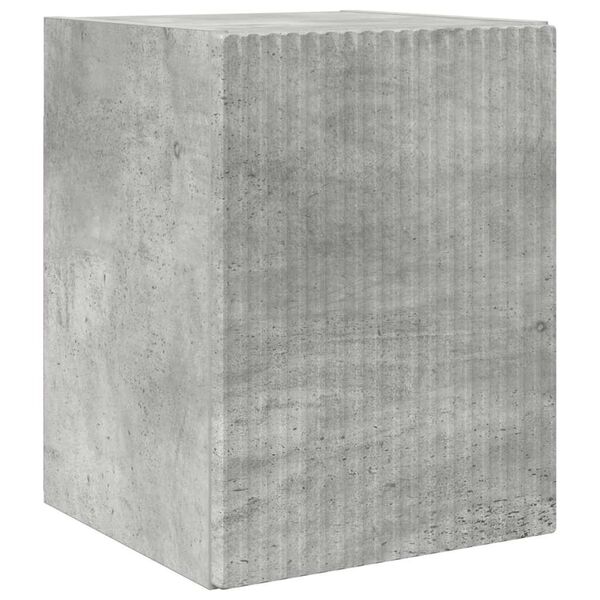vidaXL TV wall cabinet N&aacute;stěnn&yacute; Beton 30 x 31 x 40 cm kompozitn&iacute; dřevo
