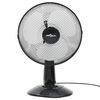 vidaXL Stolní ventilátor 3 rychlosti 30 cm 40 W černý