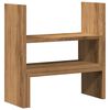 vidaXL Stoln&iacute; organiz&eacute;r nastaviteln&yacute; dub artisan 40x17x41 cm kompozit