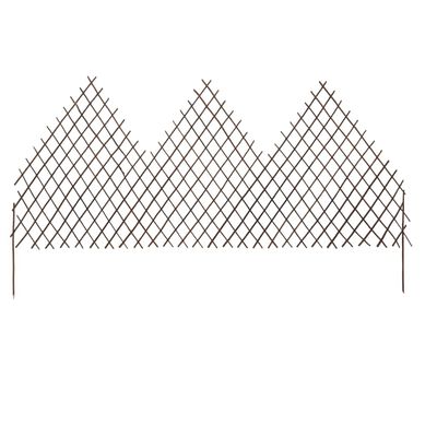 vidaXL Zahradní trelážové ploty 5 ks 170 x 105 cm vrba