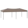 vidaXL Skl&aacute;dac&iacute; party stan taupe 3 x 6 m