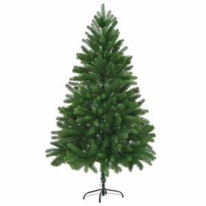 vidaXL Uměl&yacute; v&aacute;nočn&iacute; stromek s realistick&yacute;m jehlič&iacute;m 180 cm zelen&yacute;
