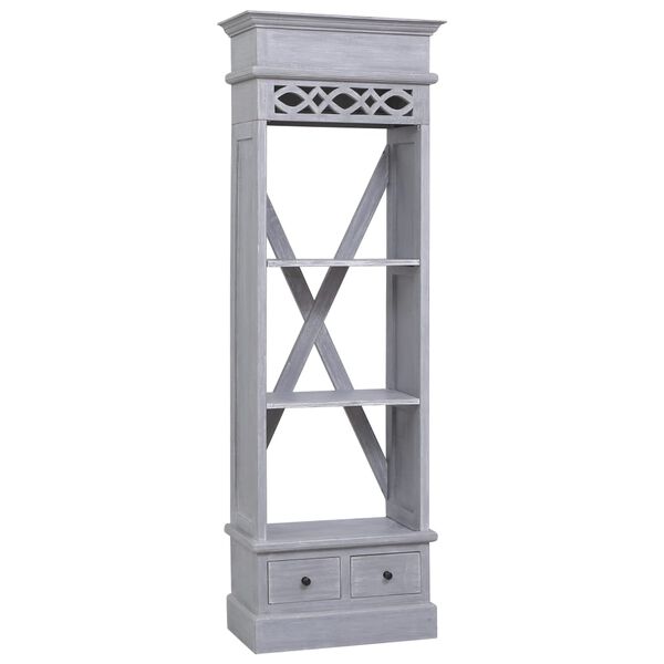 vidaXL Komoda 60 x 30 x 175 cm masivní mahagonové dřevo