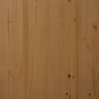 vidaXL Zásuvková skříňka na kolečkách MOSS medově hnědá borové dřevo
