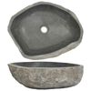 vidaXL Umyvadlo ř&iacute;čn&iacute; k&aacute;men ov&aacute;ln&eacute; (45&ndash;53) x (34&ndash;41) cm