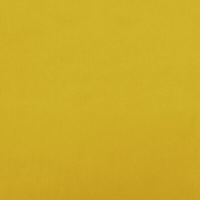 vidaXL Relaxační křeslo hořčicově žluté samet