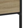 vidaXL R&aacute;m postele bez matrace dub sonoma 90 x 190 cm kompozitn&iacute; dřevo