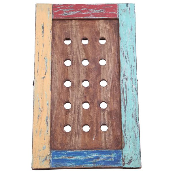 vidaXL Stojan na v&iacute;no na 15 lahv&iacute; 47x28x78cm masivn&iacute; recyklovan&eacute; dřevo