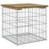 vidaXL Zahradn&iacute; lavice gabionov&yacute; design 43 x 44 x 42 cm borov&eacute; dřevo